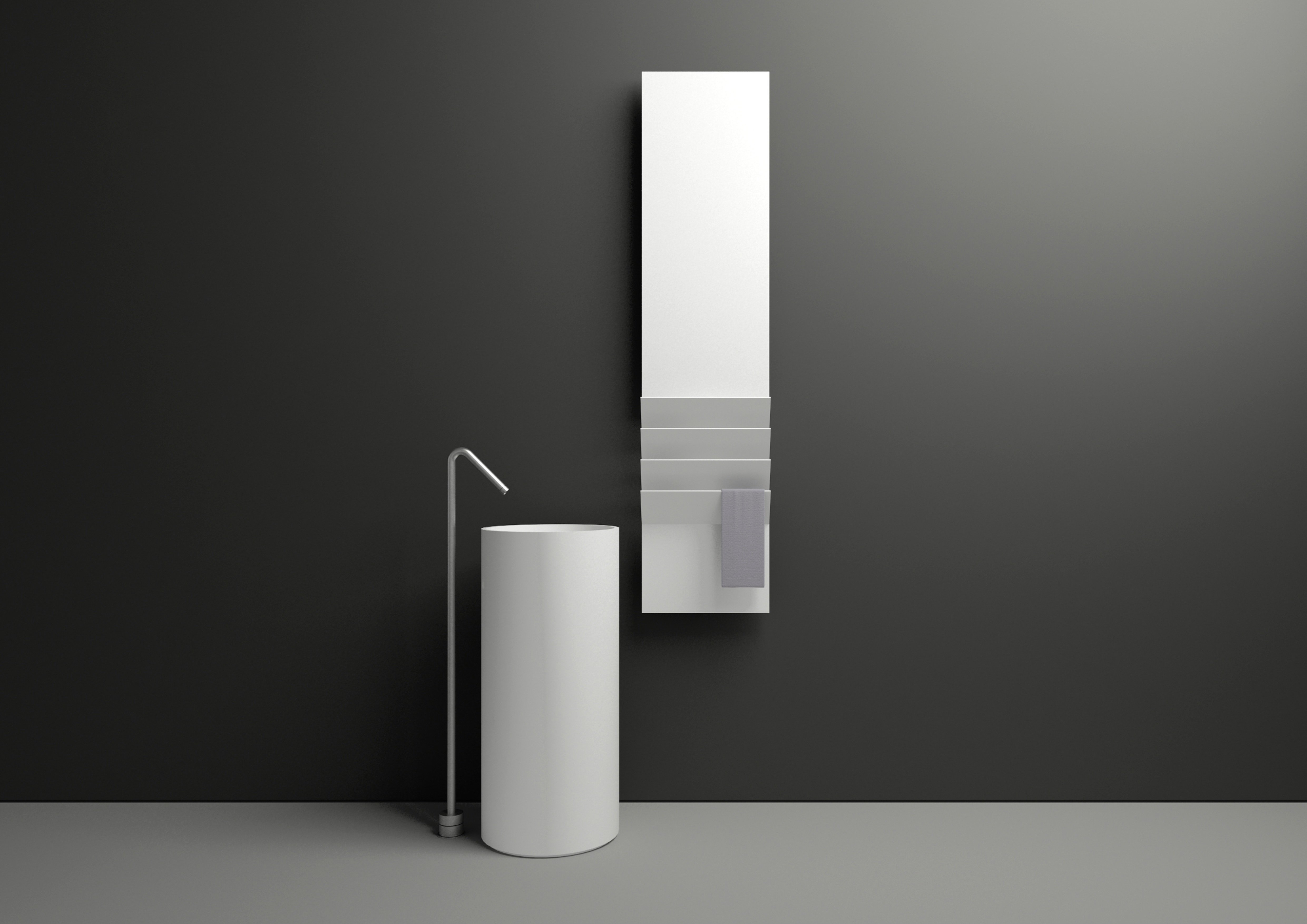 Designový radiátor Flaps