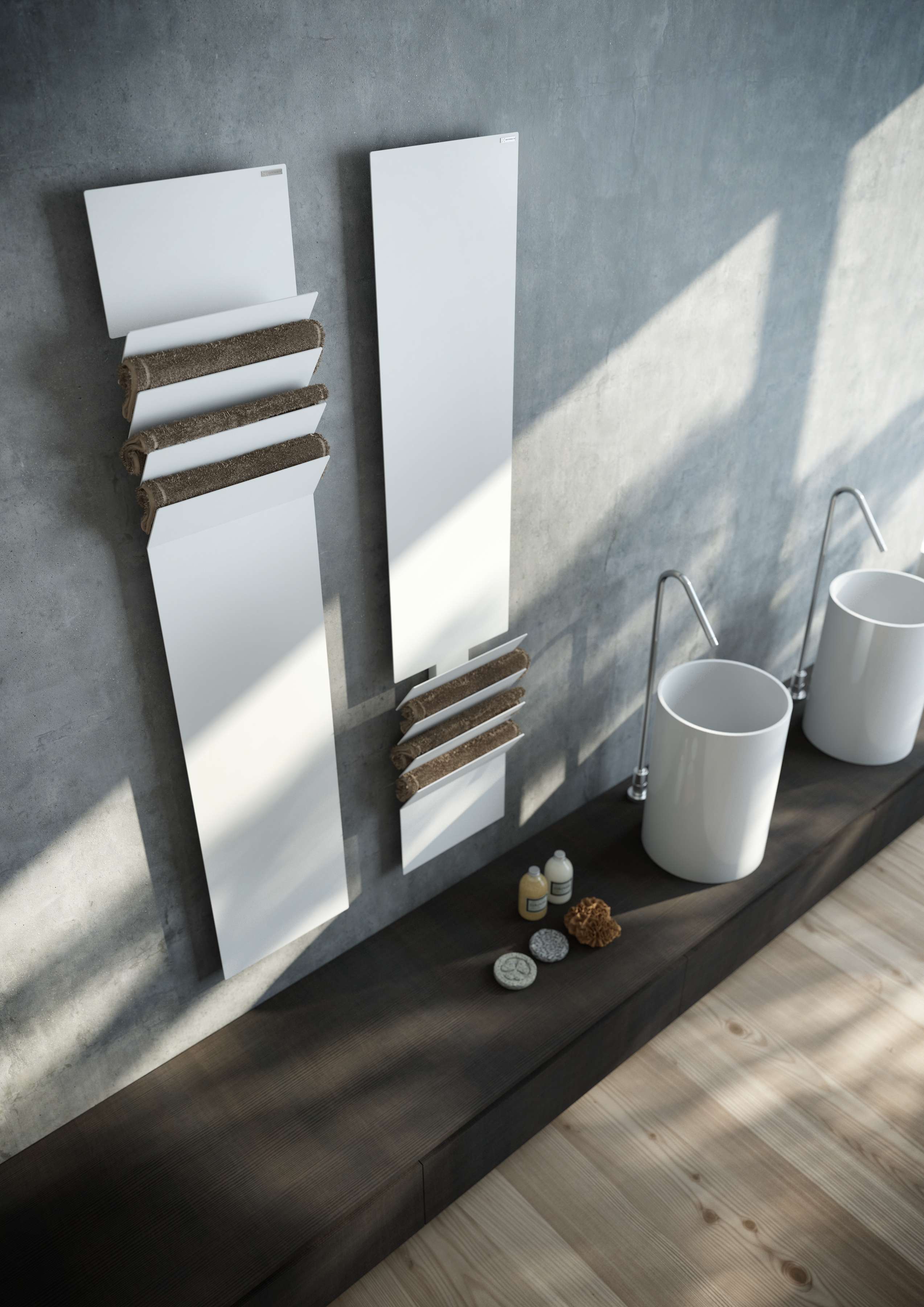 Designový radiátor Flaps